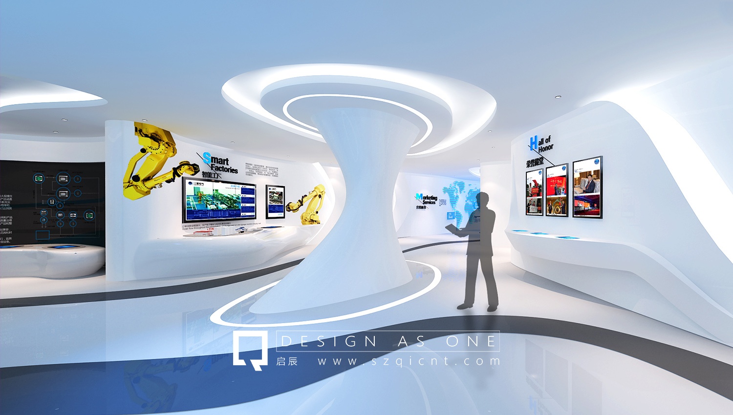 色彩在企業(yè)展廳設(shè)計中的重要性